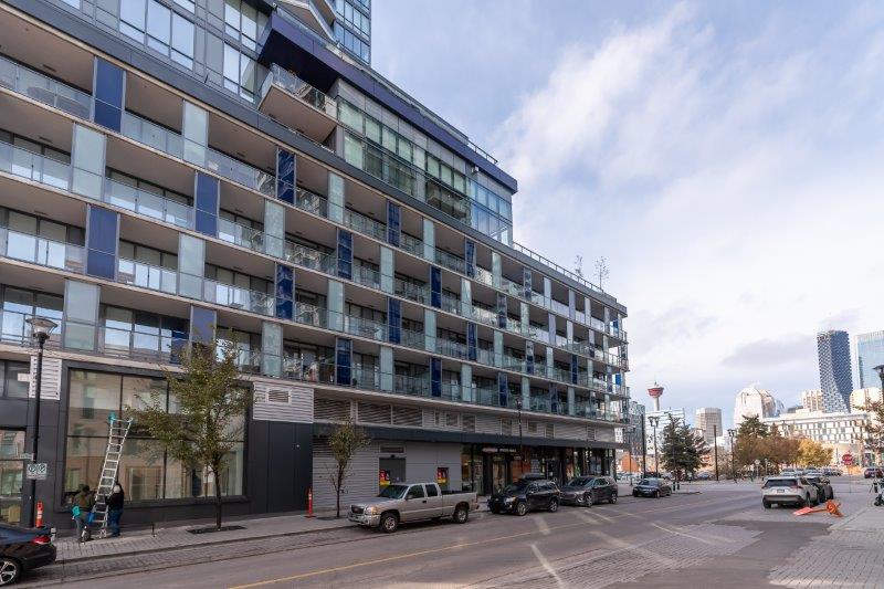 1101, 615 6 Ave SE, Calgary, 1 Bedroom Bedrooms, ,1 BathroomBathrooms,Condos/Townhouses,Rented,The Verve,1914