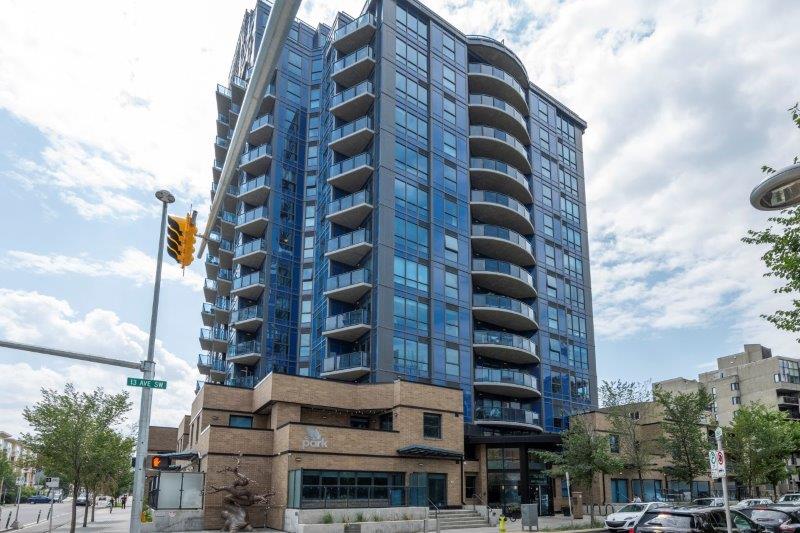 1406, 303 13 Ave SW, Calgary, 1 Bedroom Bedrooms, ,2 BathroomsBathrooms,Condos/Townhouses,For Rent,The Park,1406, 303 13 Ave SW,2731