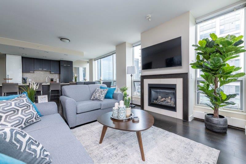 1711, 222 Riverfront Ave SW, Calgary, 2 Bedrooms Bedrooms, ,2 BathroomsBathrooms,Condos/Townhouses,Rented,Waterfront,1711, 222 Riverfront Ave SW,2906