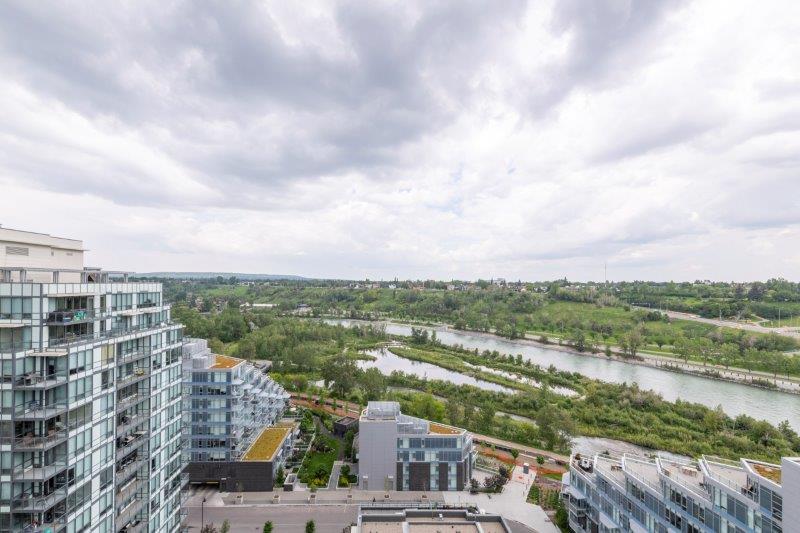 1711, 222 Riverfront Ave SW, Calgary, 2 Bedrooms Bedrooms, ,2 BathroomsBathrooms,Condos/Townhouses,Rented,Waterfront,1711, 222 Riverfront Ave SW,2906